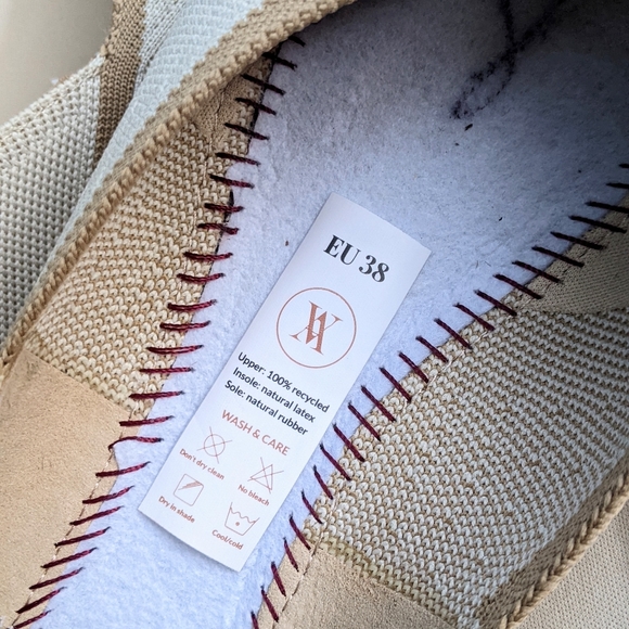 Eco-Friendly! Vivaia Pointed Toe V-Cut Flats - Picture 12 of 13